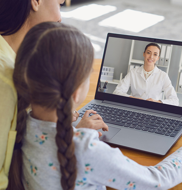 Consulta en servicio de telemedicina